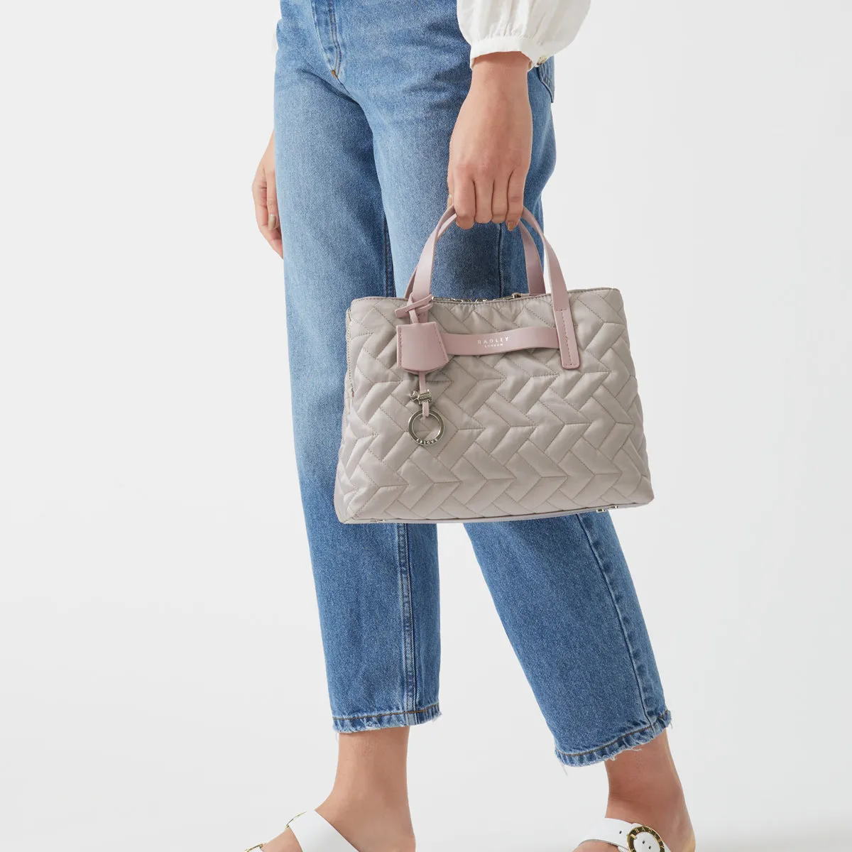 Finsbury Park Quilt - Medium Ziptop Satchel