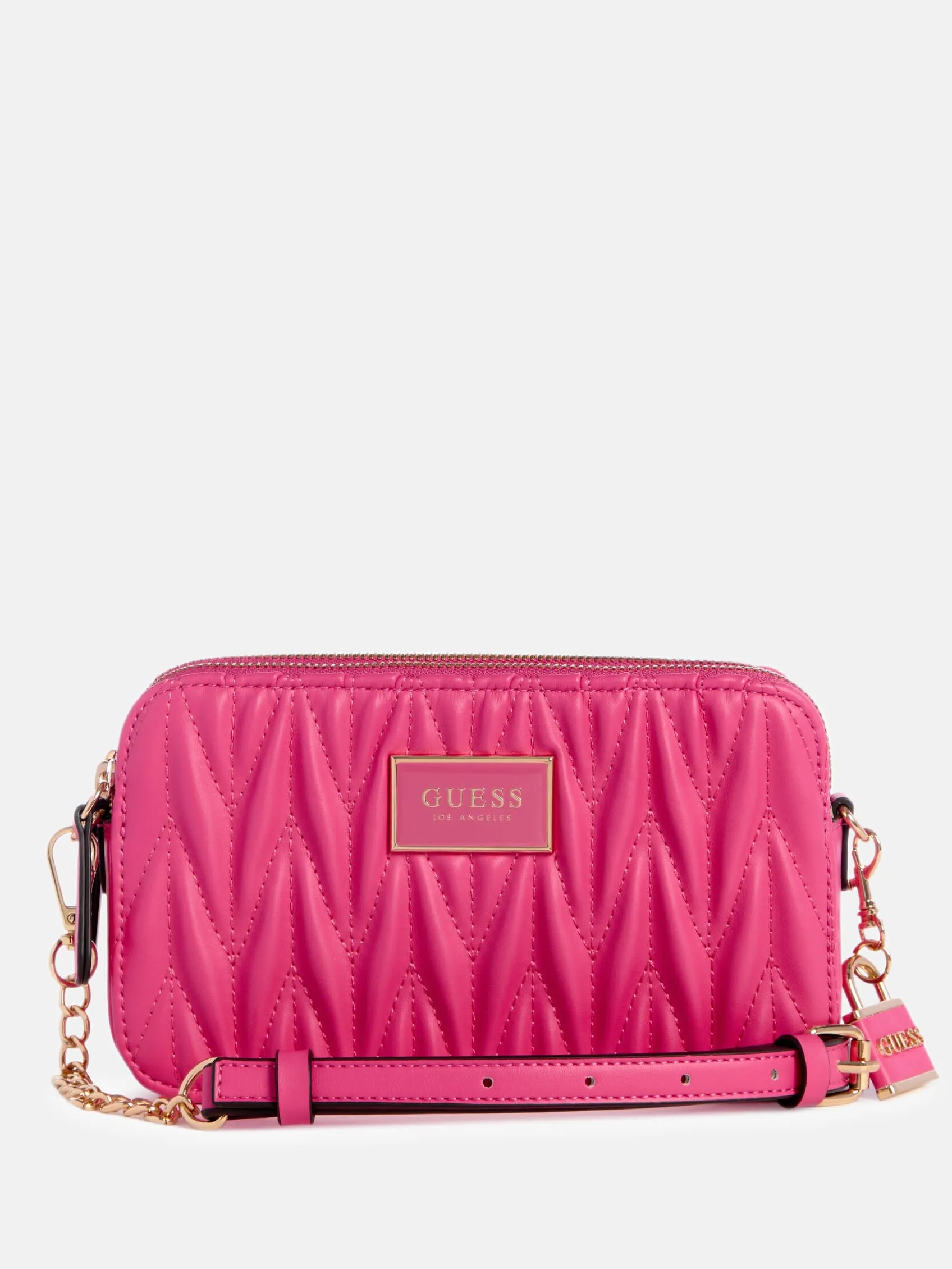 Fluer Mini Double-Zip Crossbody