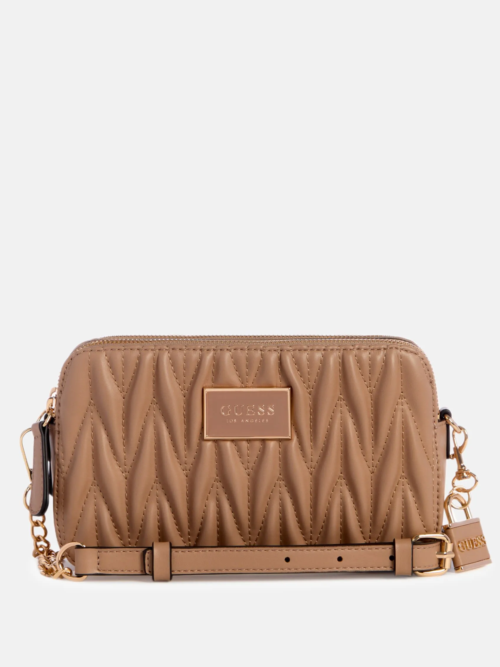 Fluer Mini Double-Zip Crossbody