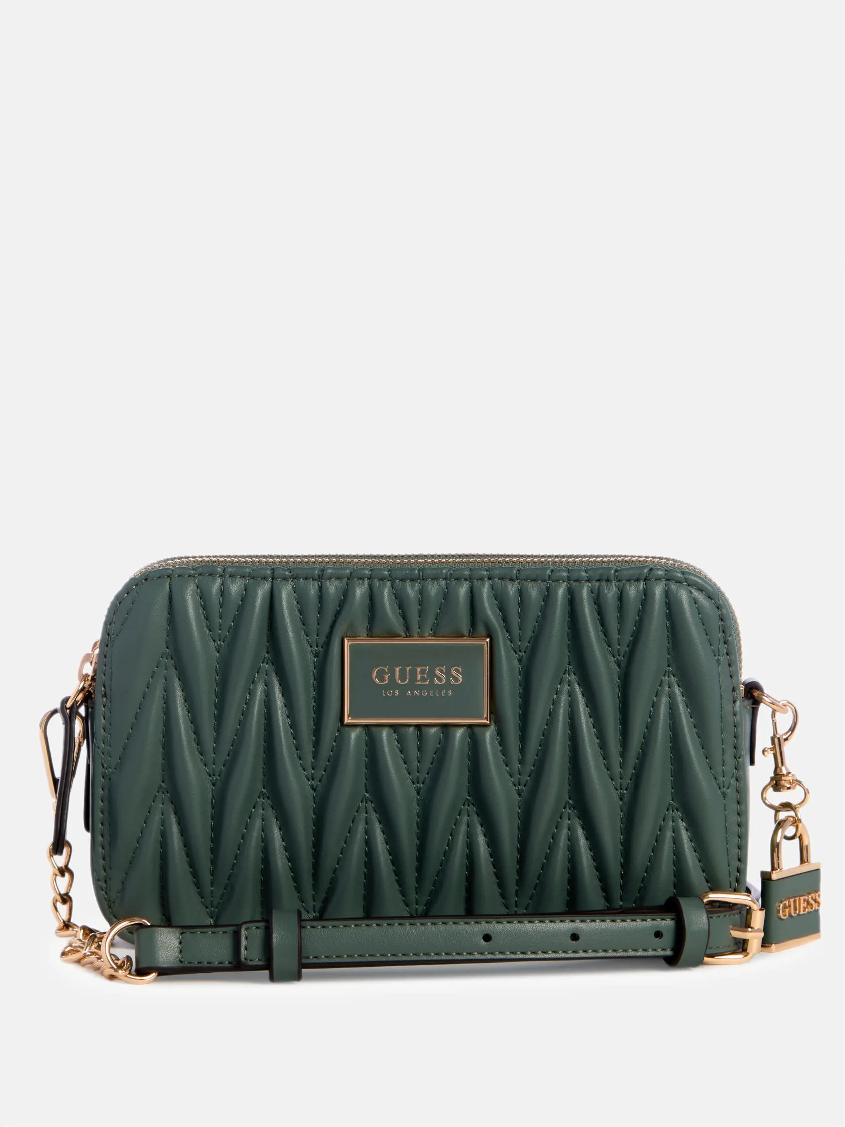 Fluer Mini Double-Zip Crossbody