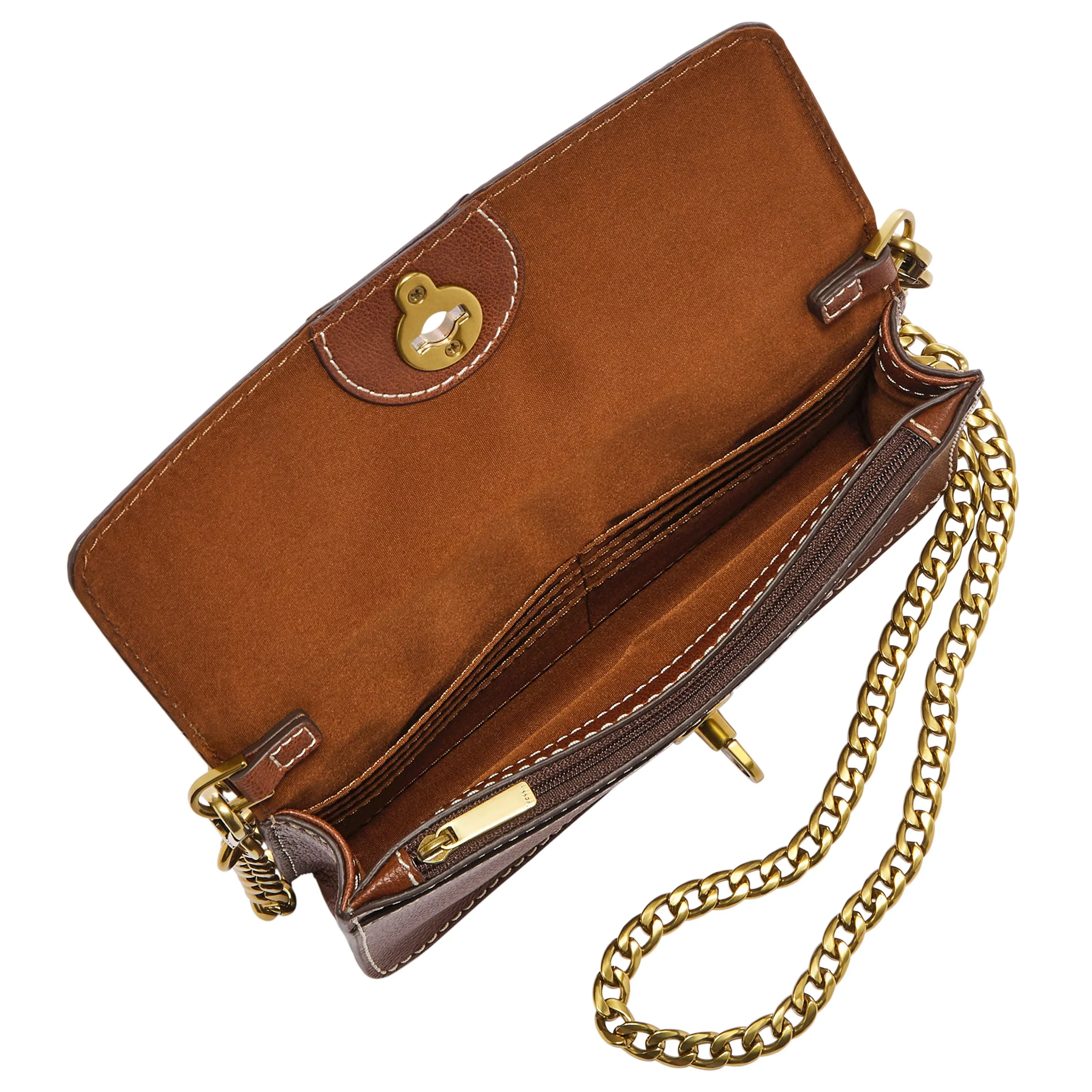 Fossil Women's Ainsley Leather Wallet Crossbody