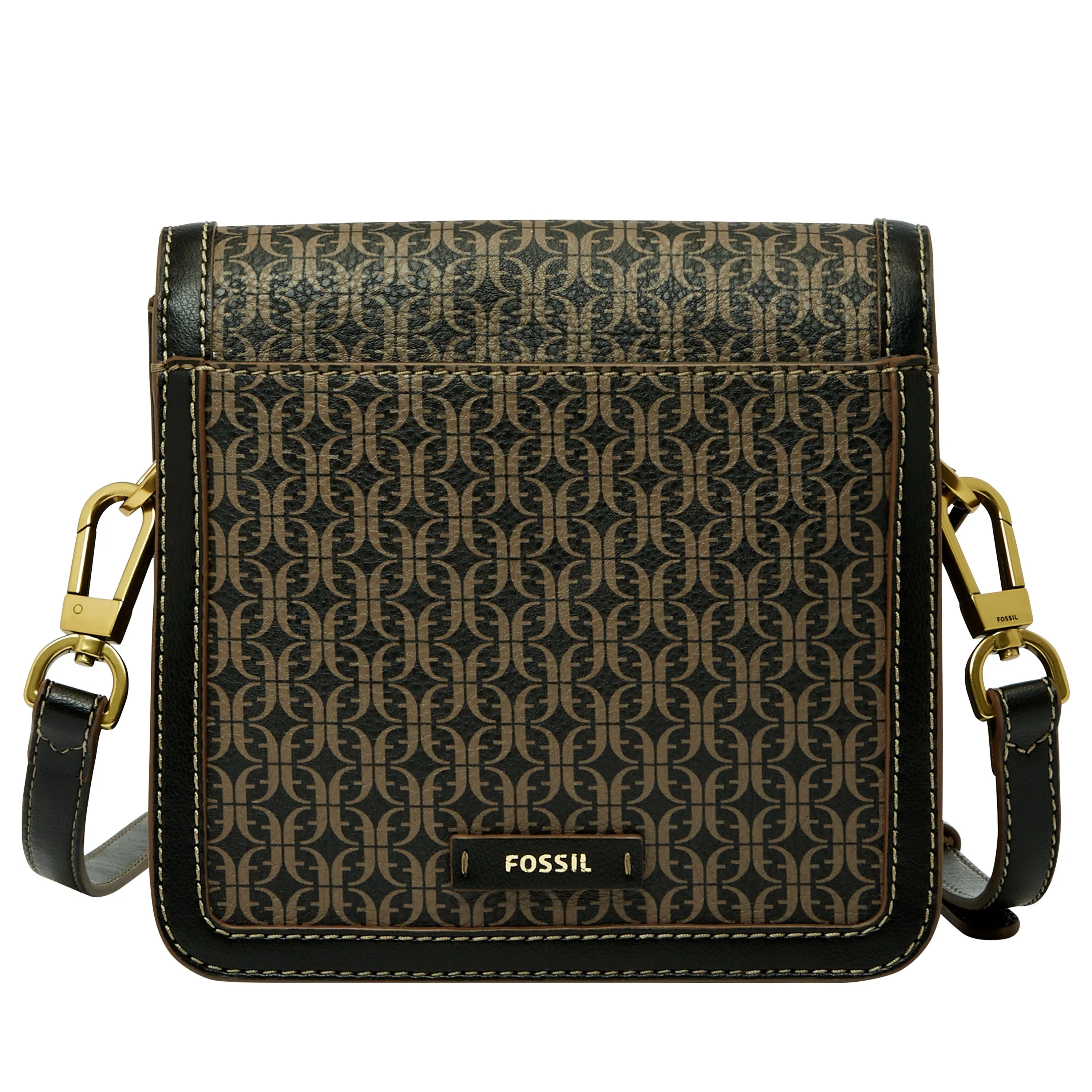 Fossil Women's Ainsley Printed PVC Small Flap Crossbody