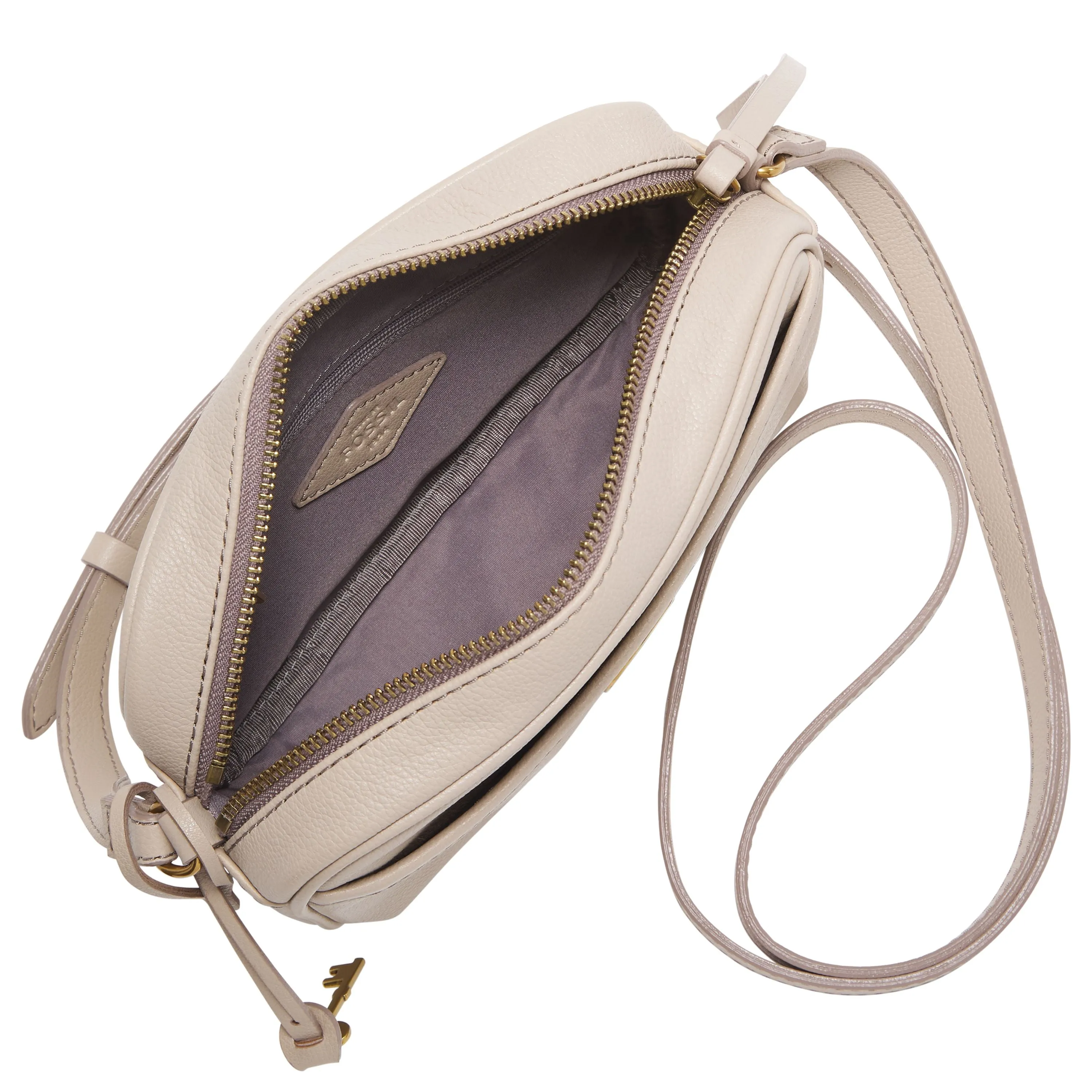 Fossil Women's Brennon Leather Camera Bag