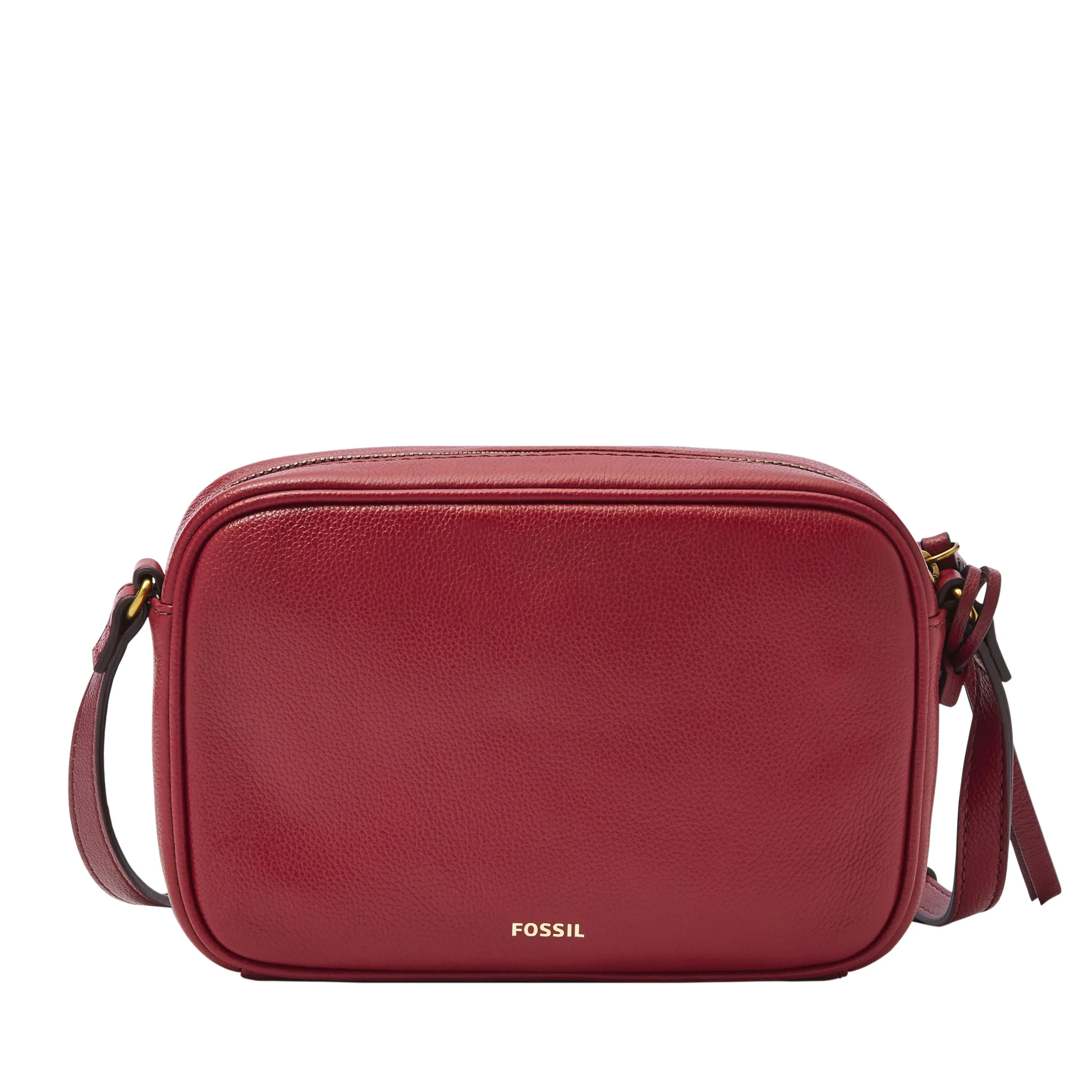 Fossil Women's Brennon Leather Camera Bag