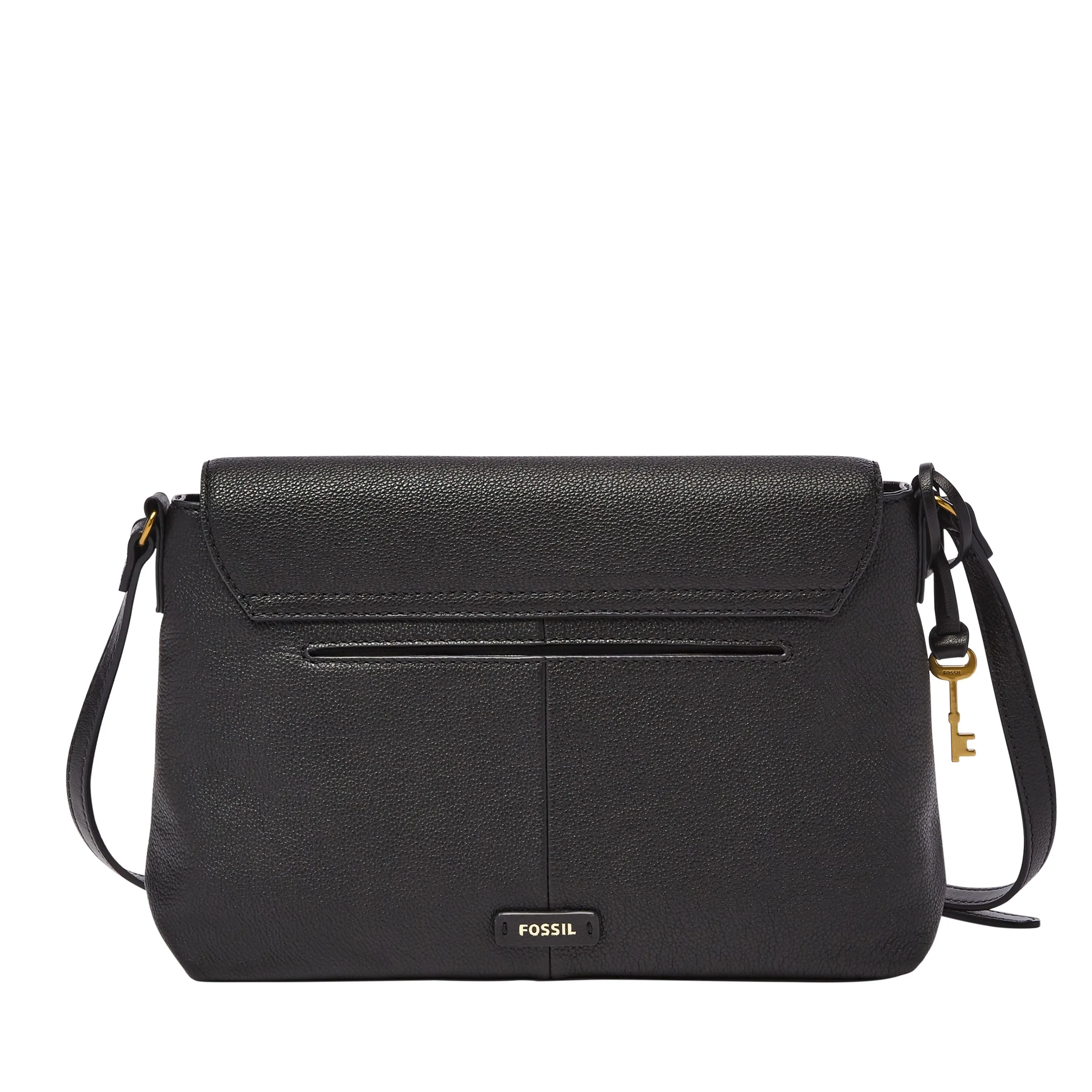 Fossil Women's Gabriella Leather Medium Flap Crossbody