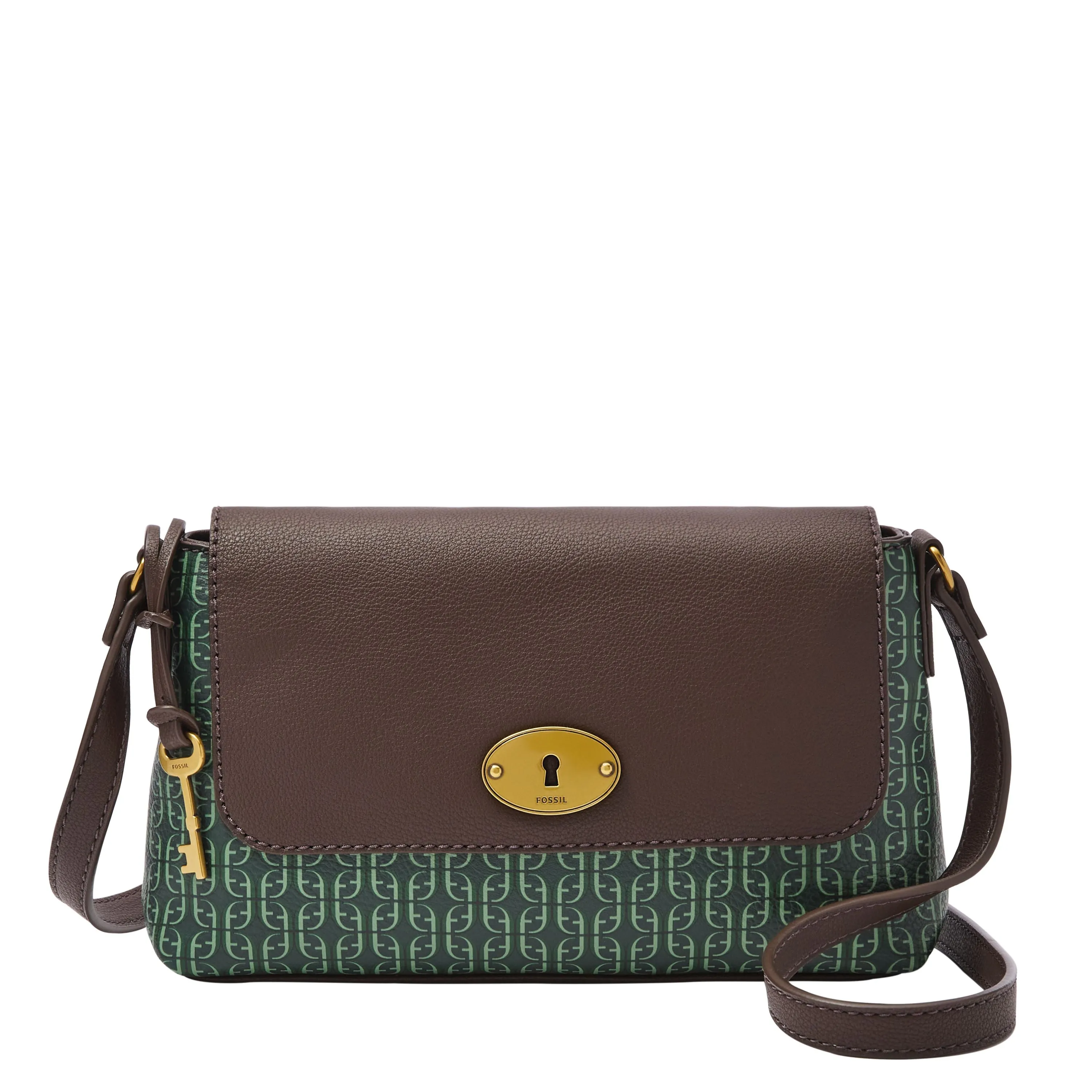 Fossil Women's Gabriella PVC Small Flap Crossbody