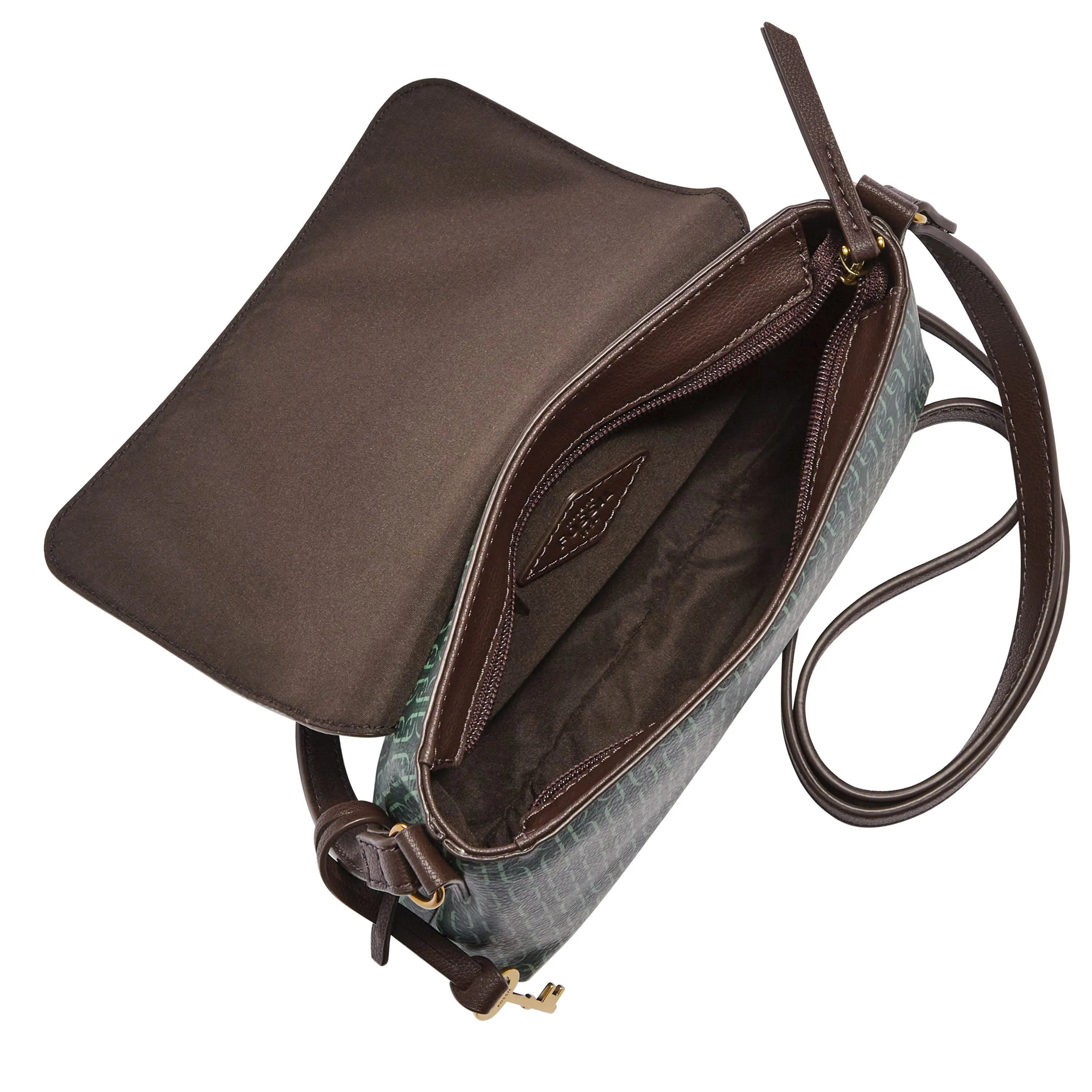 Fossil Women's Gabriella PVC Small Flap Crossbody