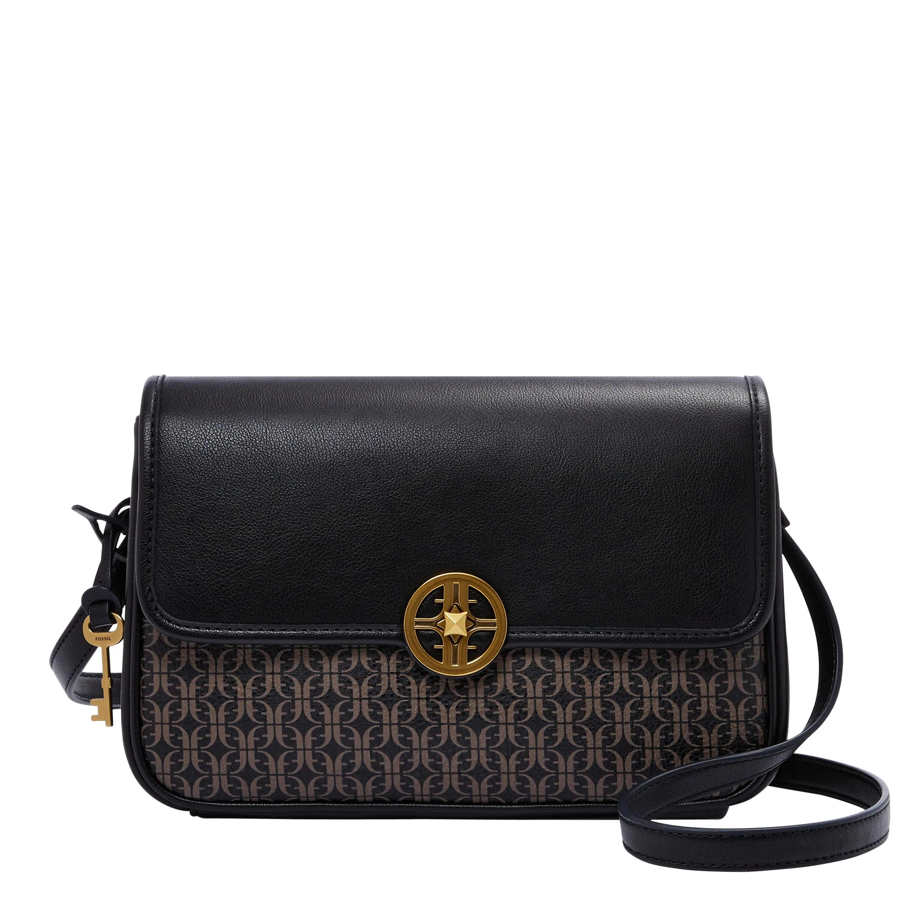 Fossil Women's Jasmine PVC Flap Crossbody