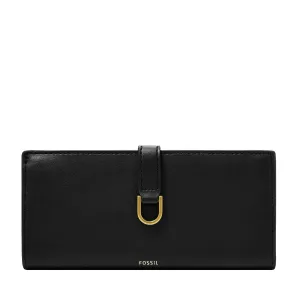 Fossil Women's Kier Cactus Leather Tab Clutch