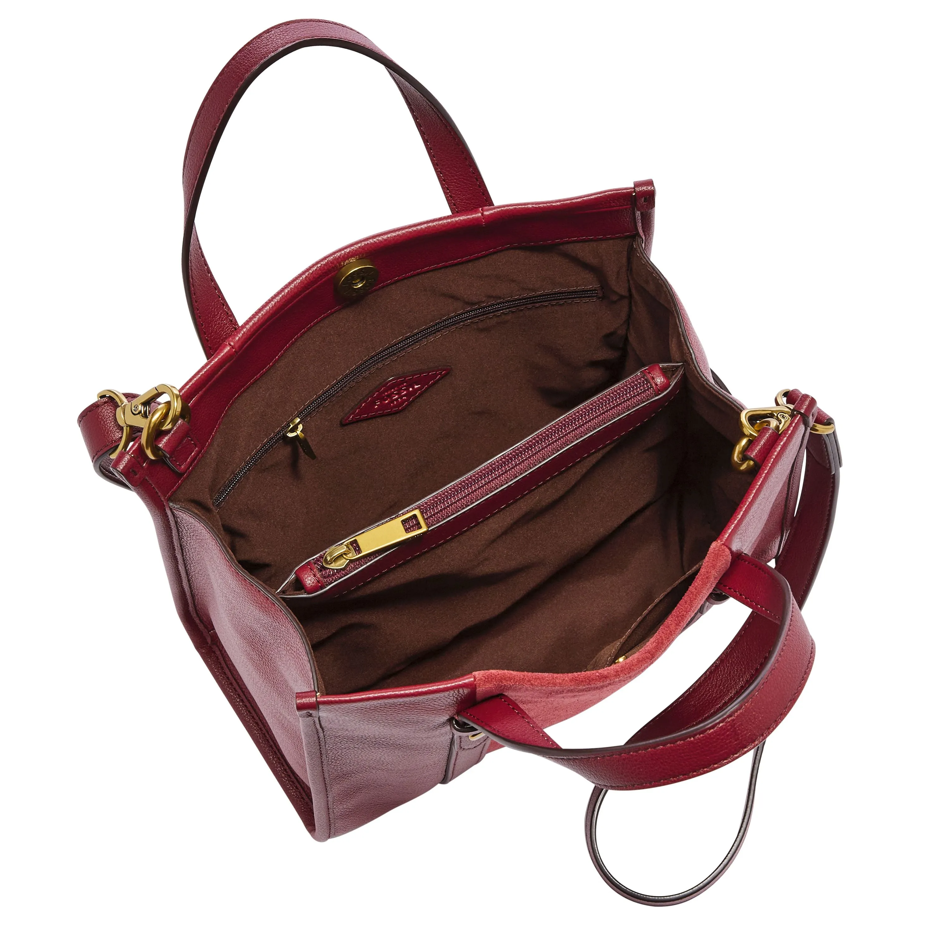 Fossil Women's Kingston Leather Satchel