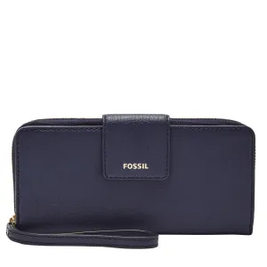 Fossil Women's Madison Leather Zip Clutch