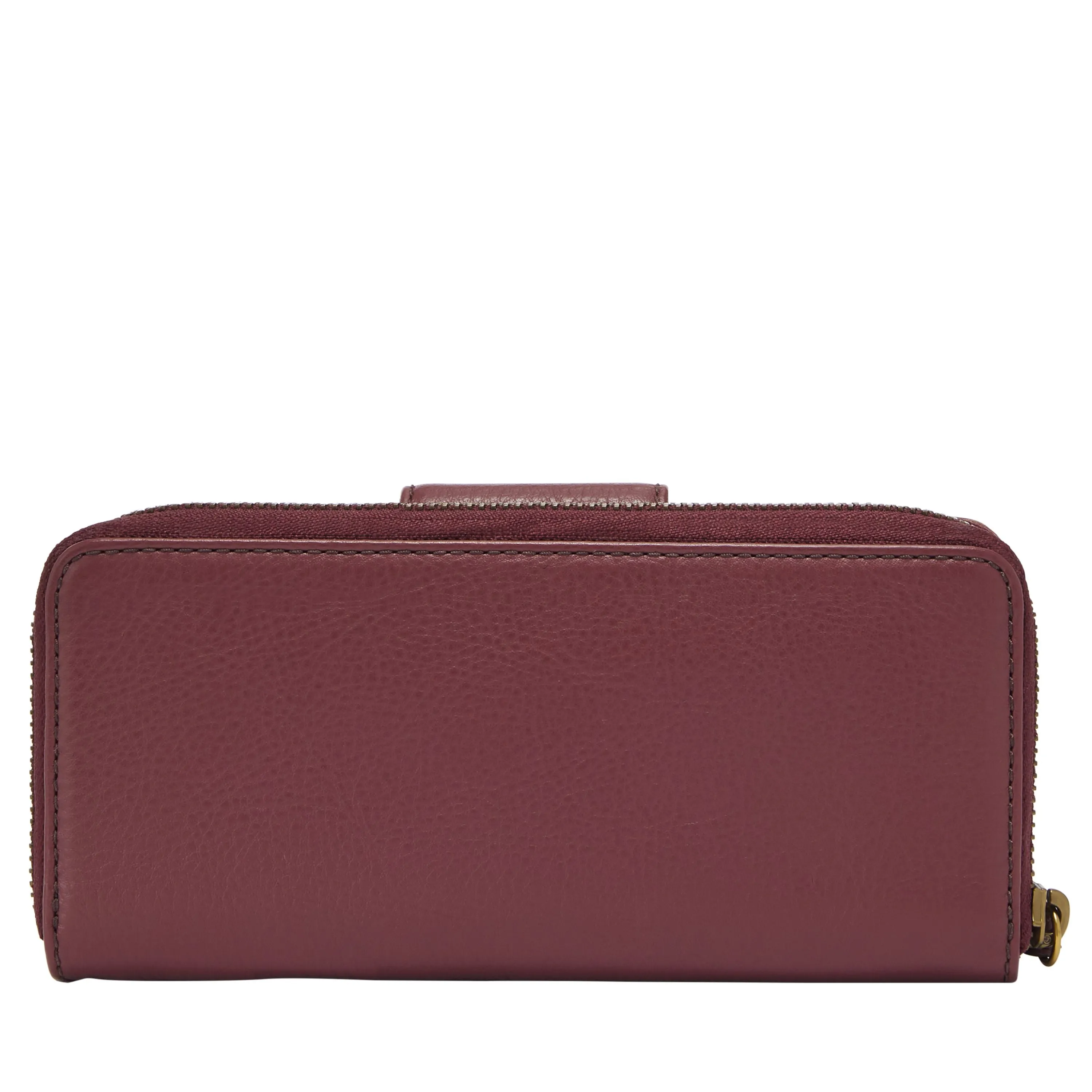 Fossil Women's Madison Leather Zip Clutch