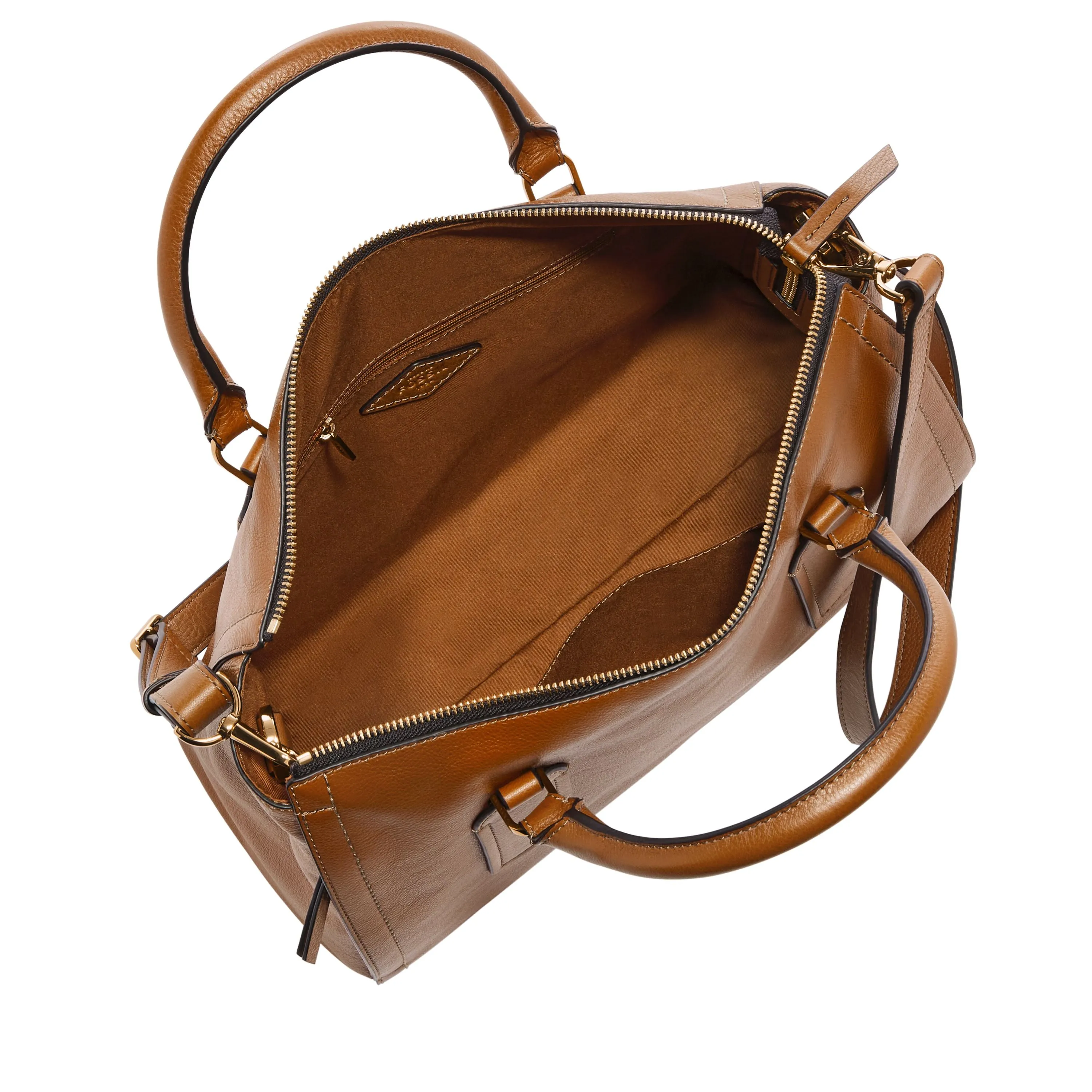 Fossil Women's Parker LiteHide Leather Satchel