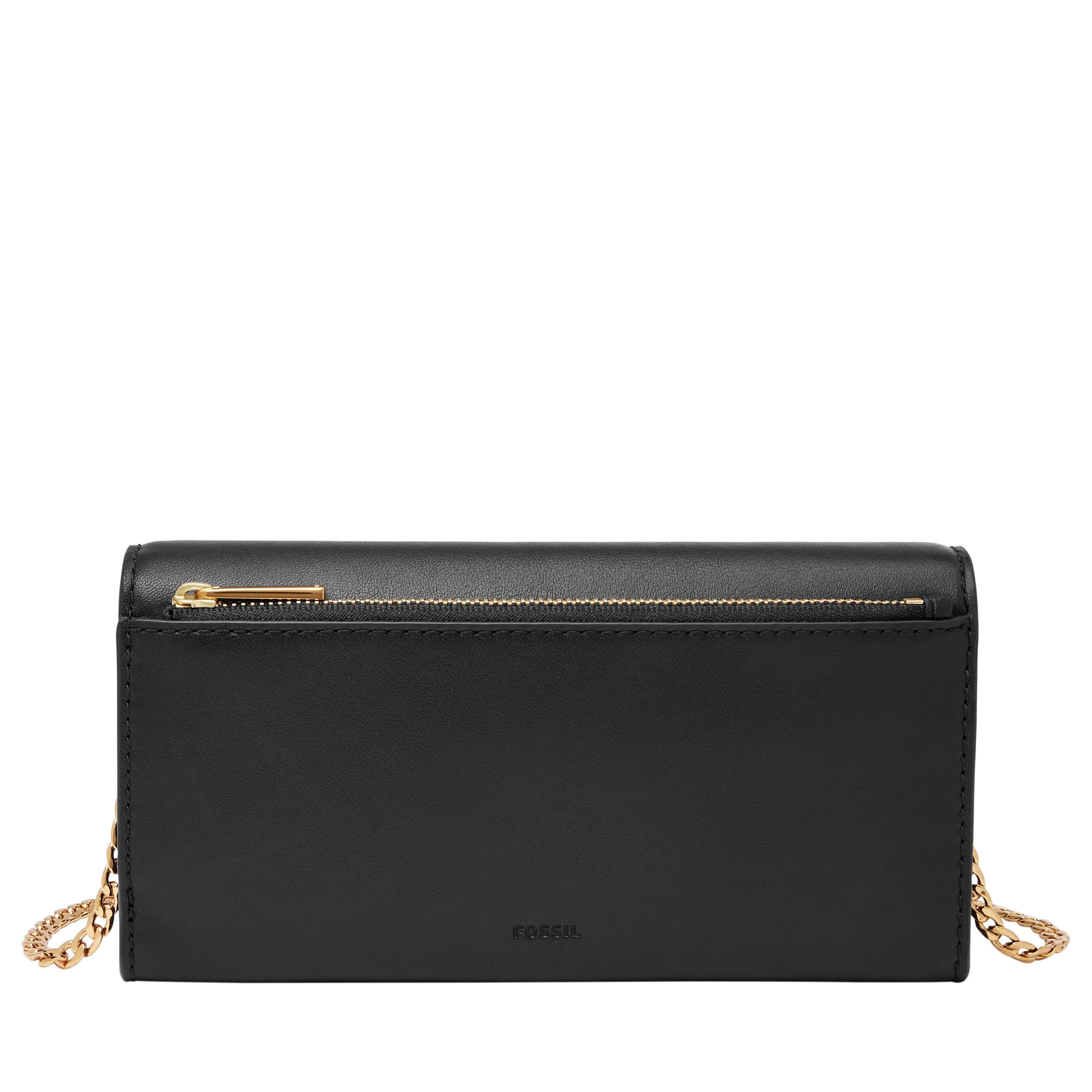 Fossil Women's Penrose Leather Wallet Crossbody