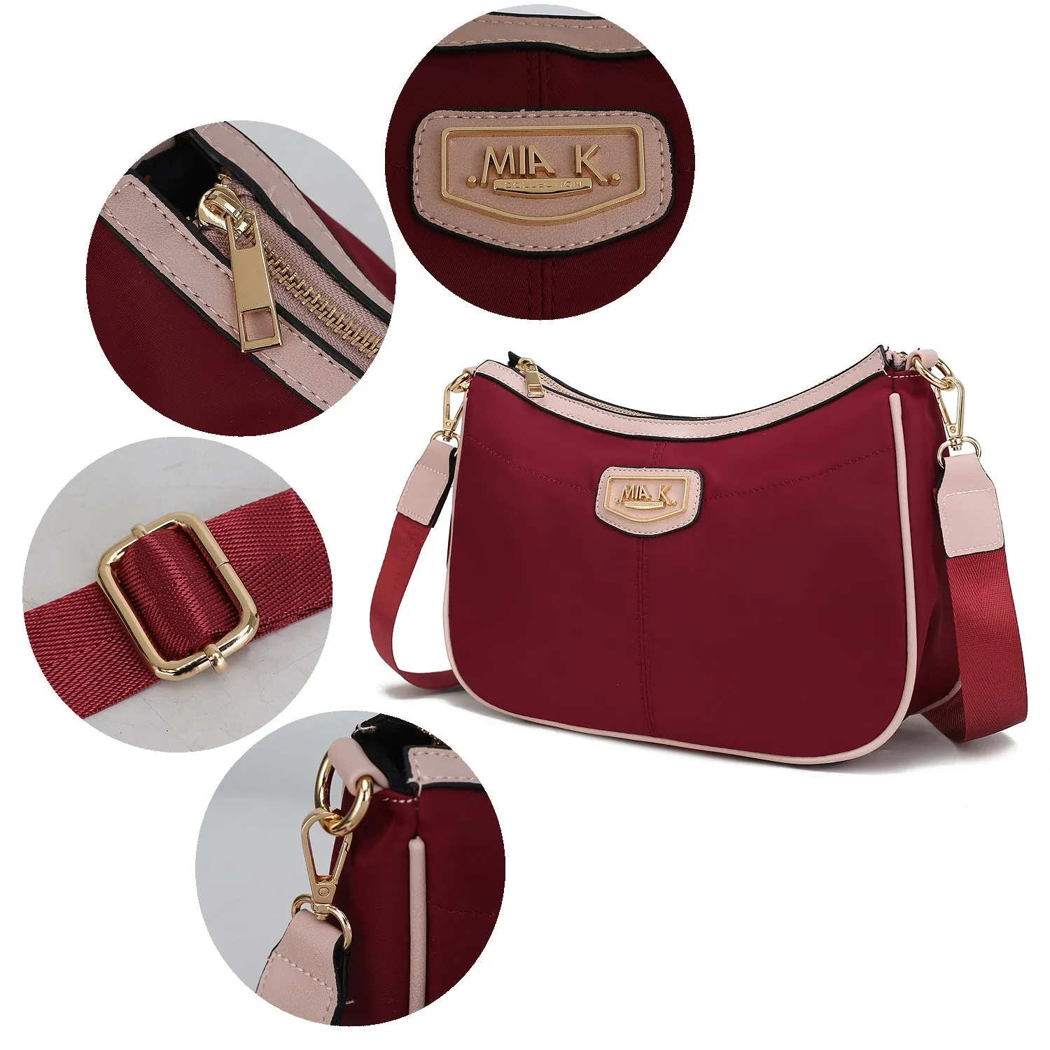 Freya 2-Pieces Crossbody Handbag