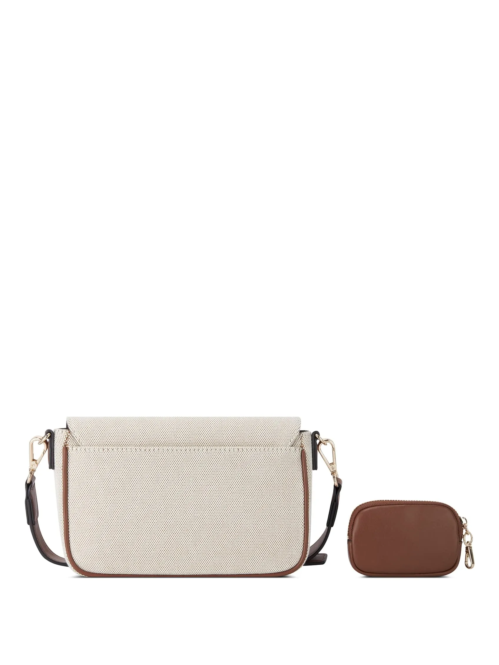 Gelber Mini Foldover Crossbody