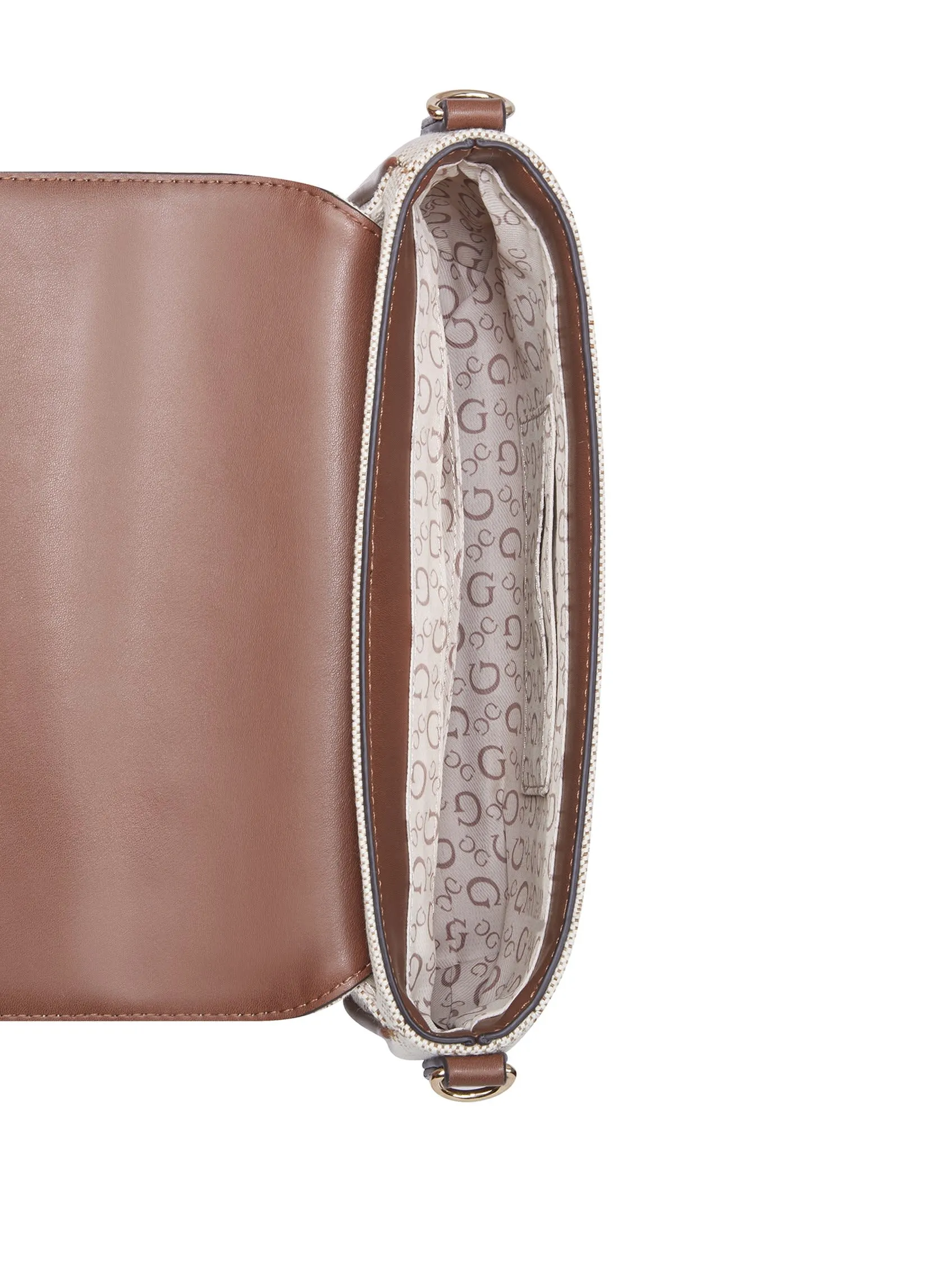 Gelber Mini Foldover Crossbody