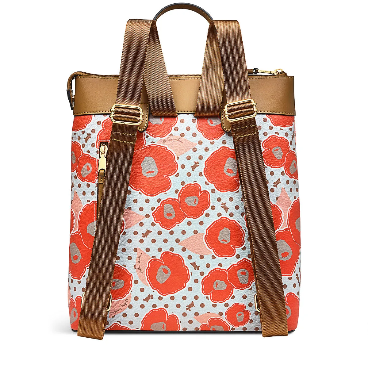 Heritage Hollyhock Responsible - Medium Ziptop Backpack