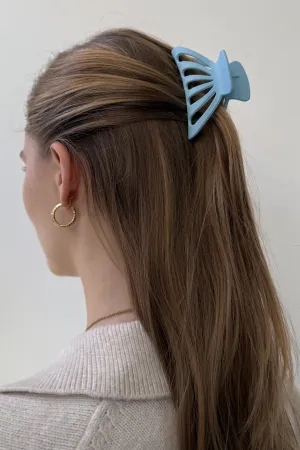 Hollow Claw Clip - Sky Blue