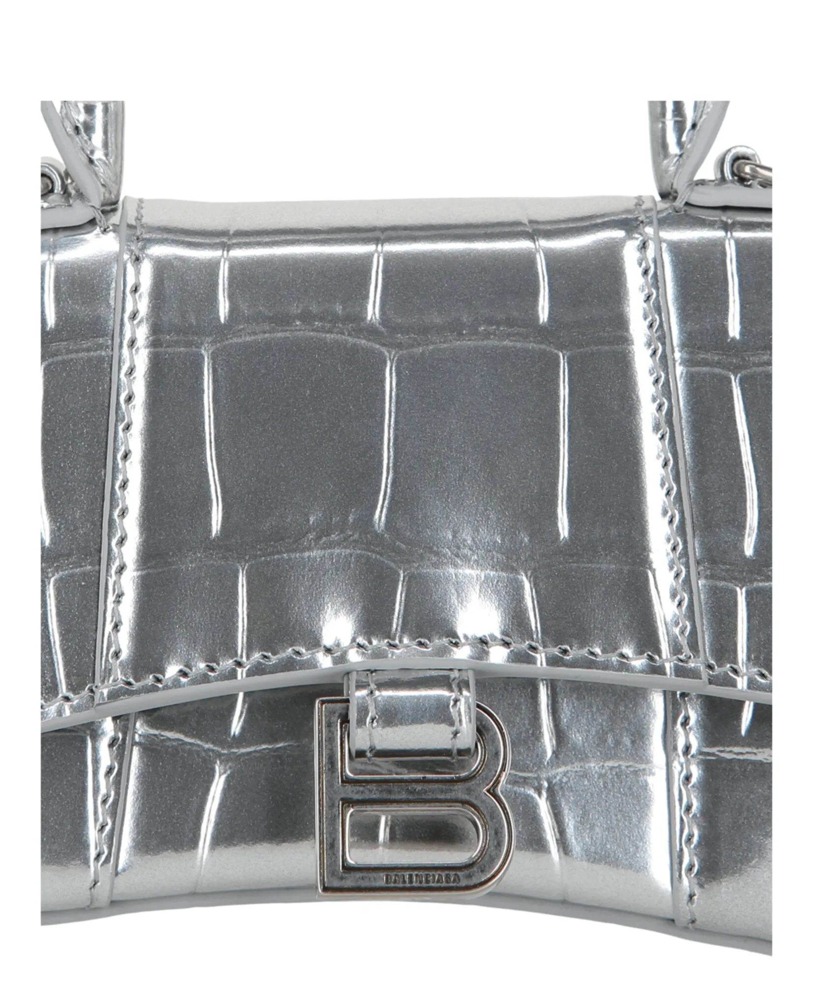 Hourglass Mini Bag With Chain