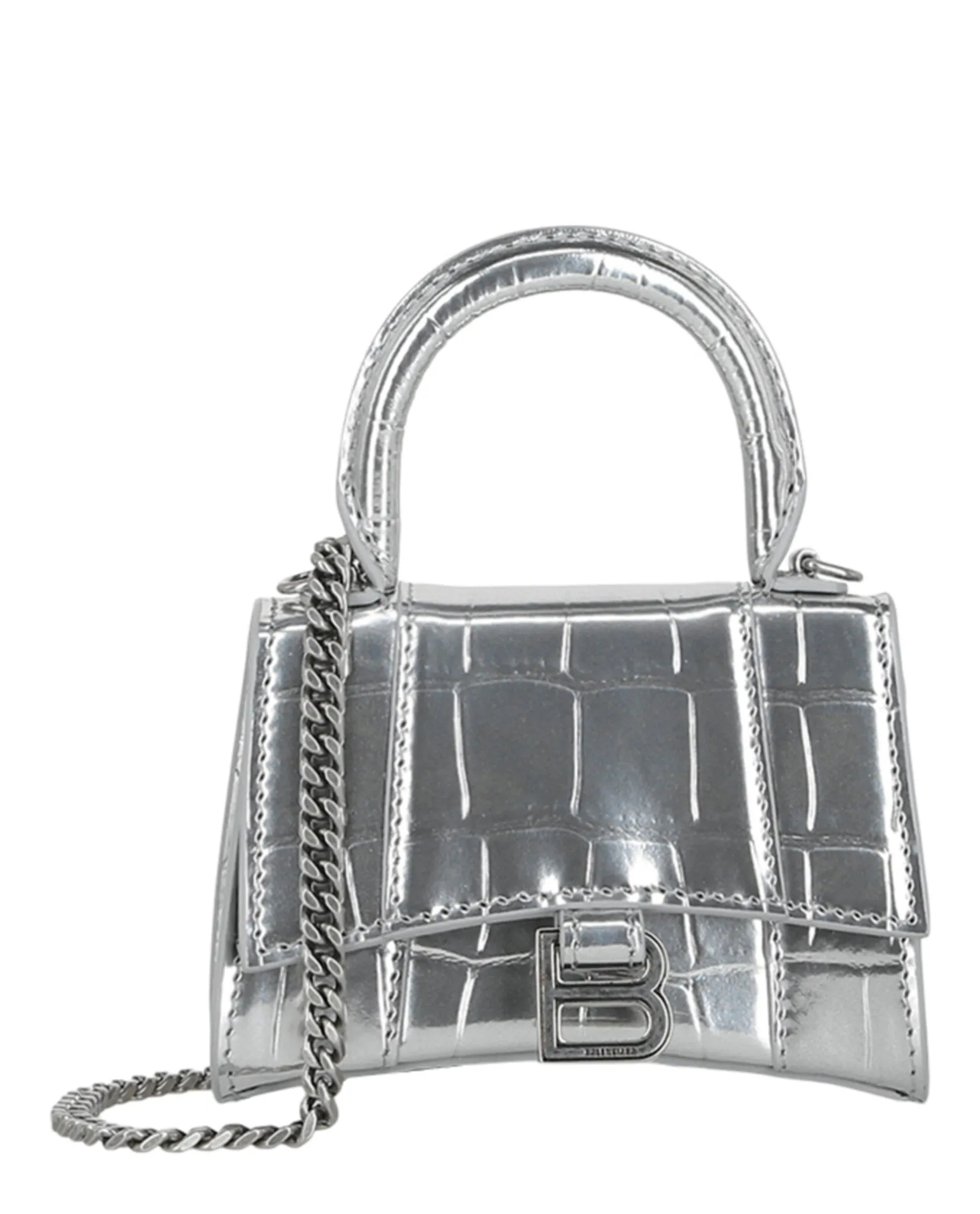 Hourglass Mini Bag With Chain