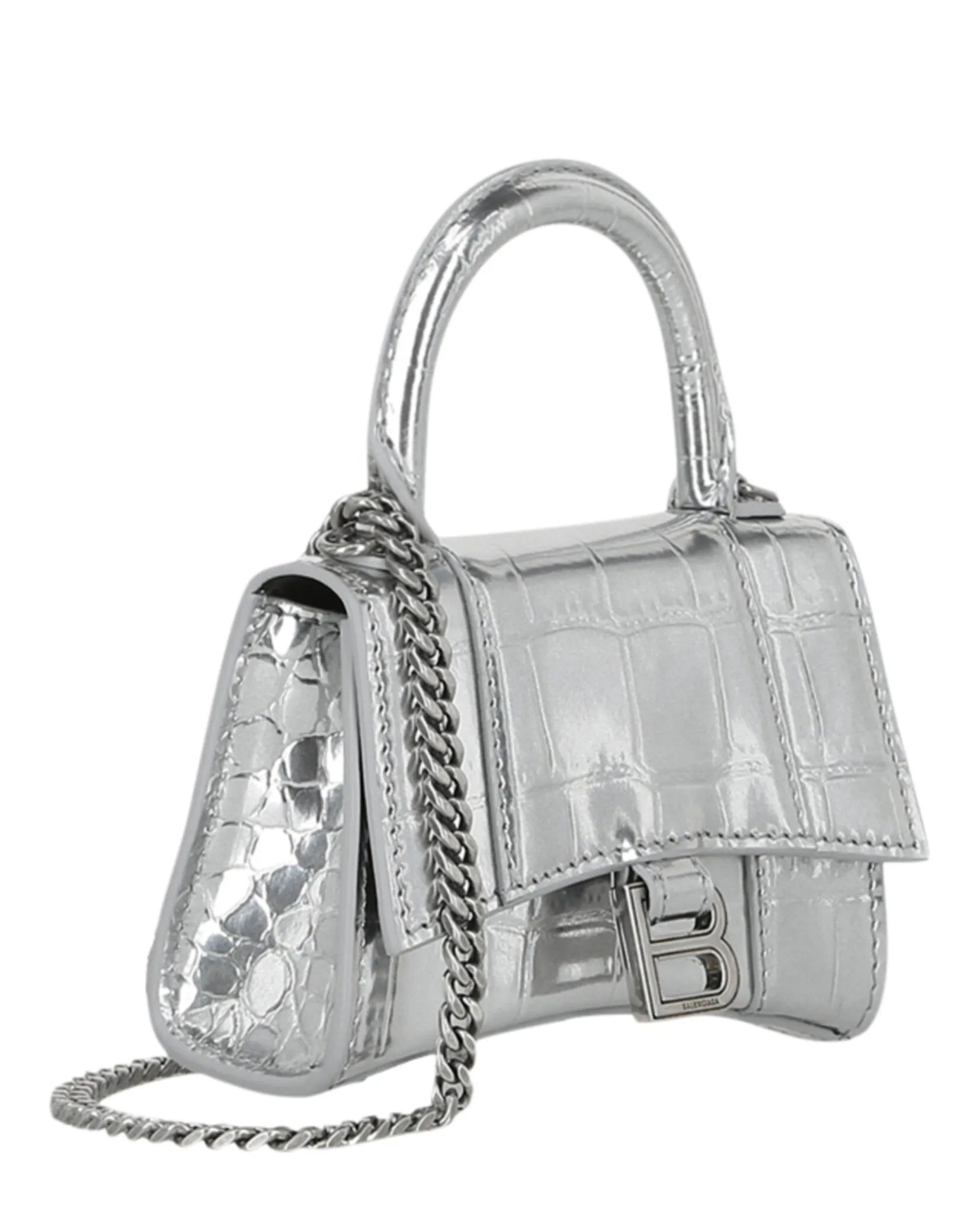 Hourglass Mini Bag With Chain