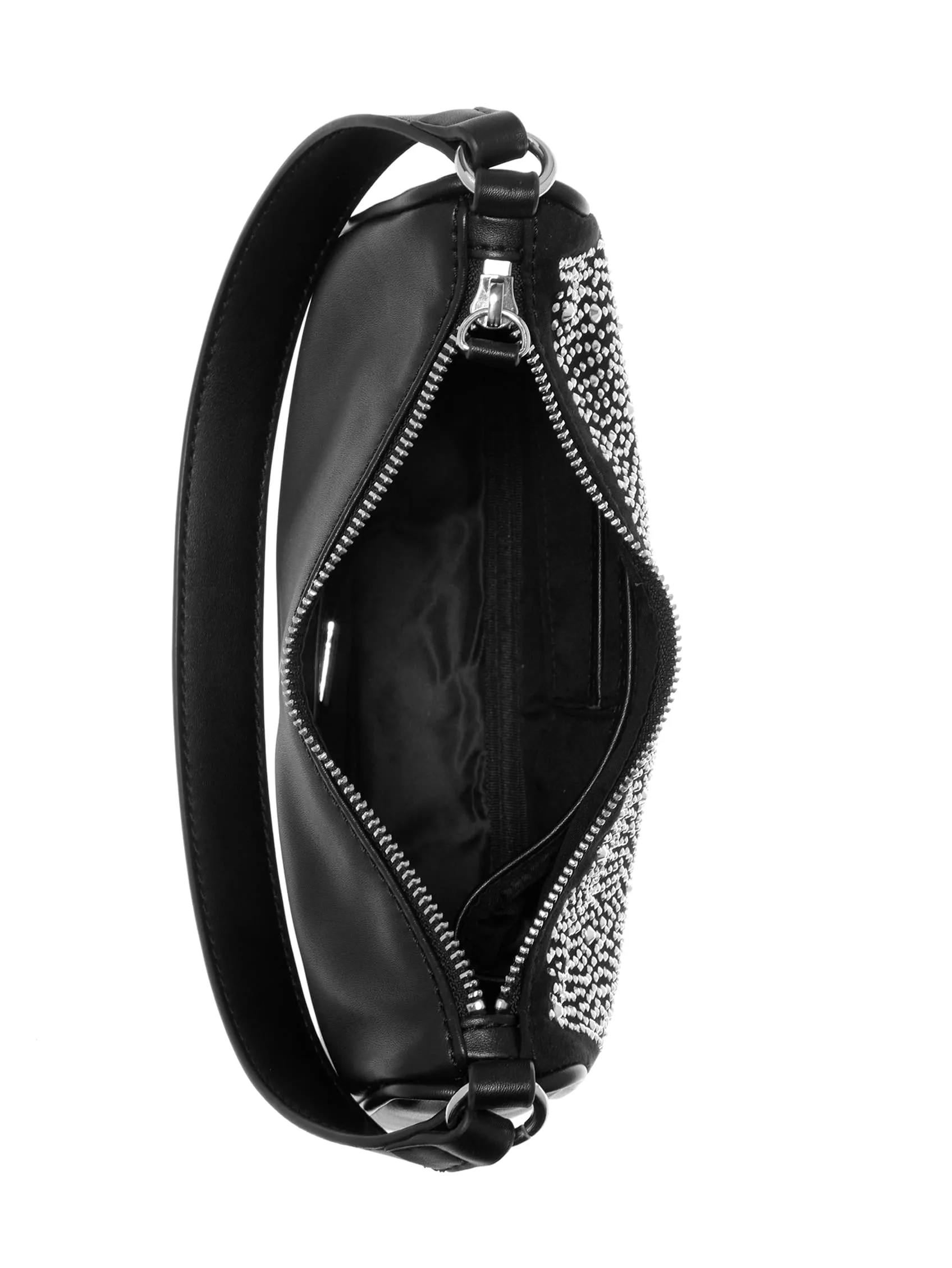 Issa Rhinestone Mini Shoulder Bag