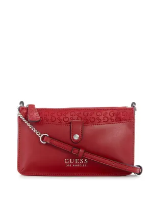 Jaslynn Embossed Logo Crossbody