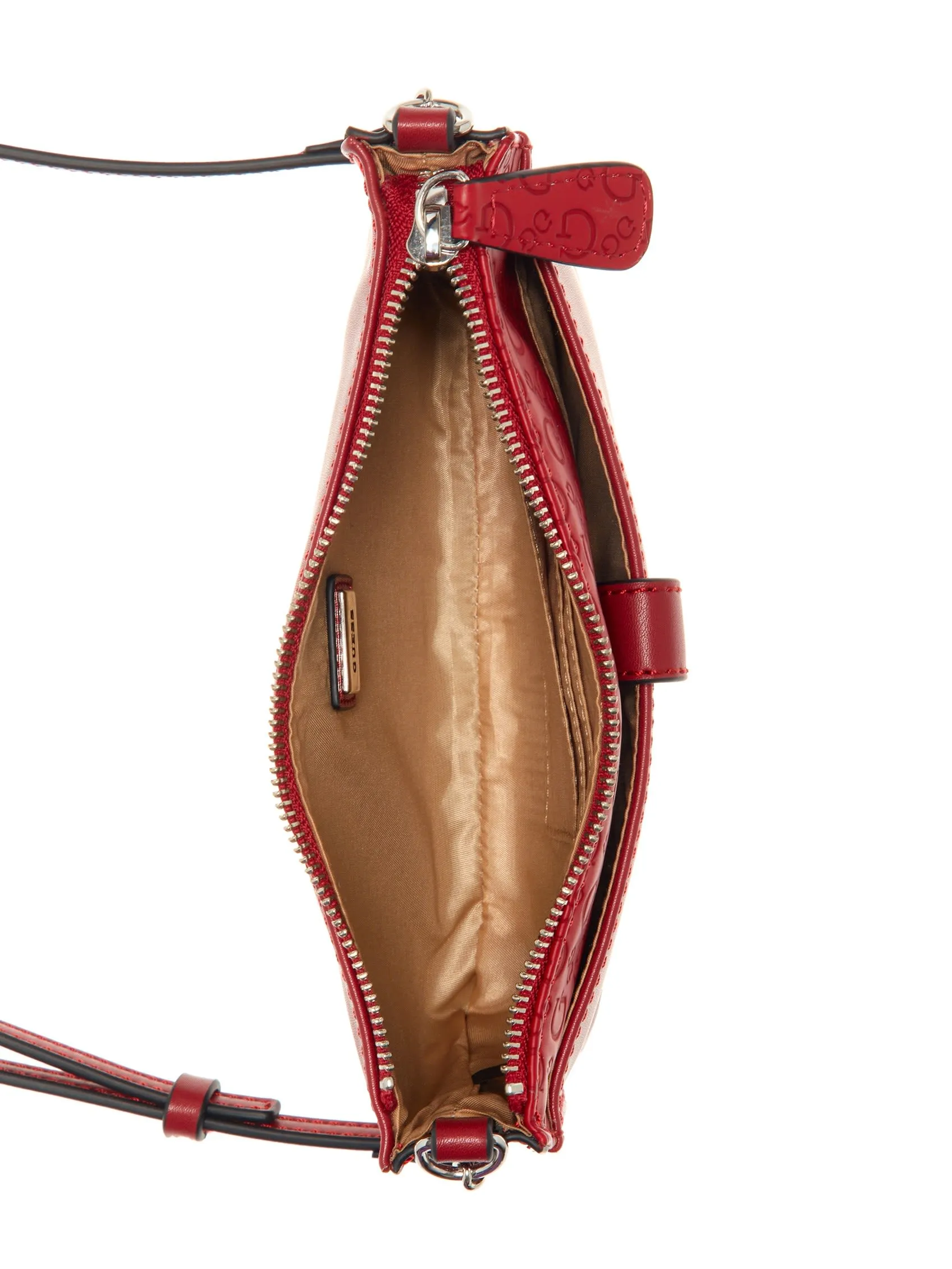 Jaslynn Embossed Logo Crossbody