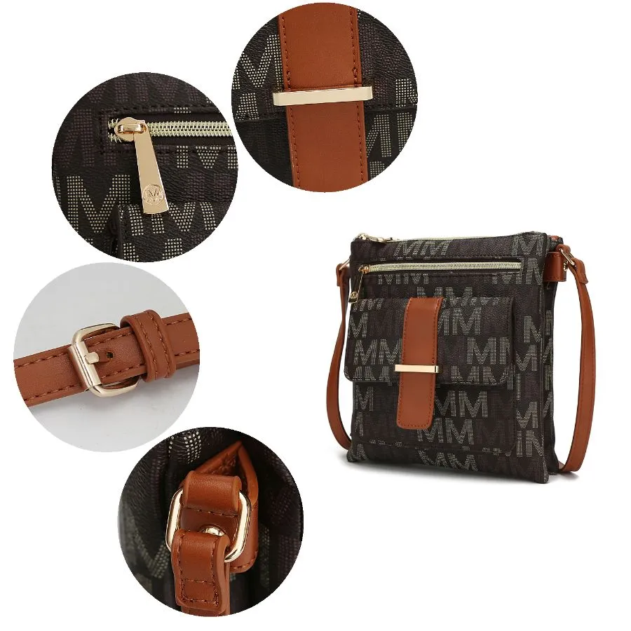 Jeni Multi Compartment Crossbody Handbag