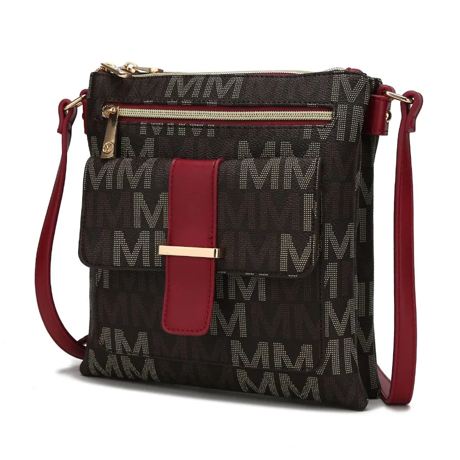 Jeni Multi Compartment Crossbody Handbag