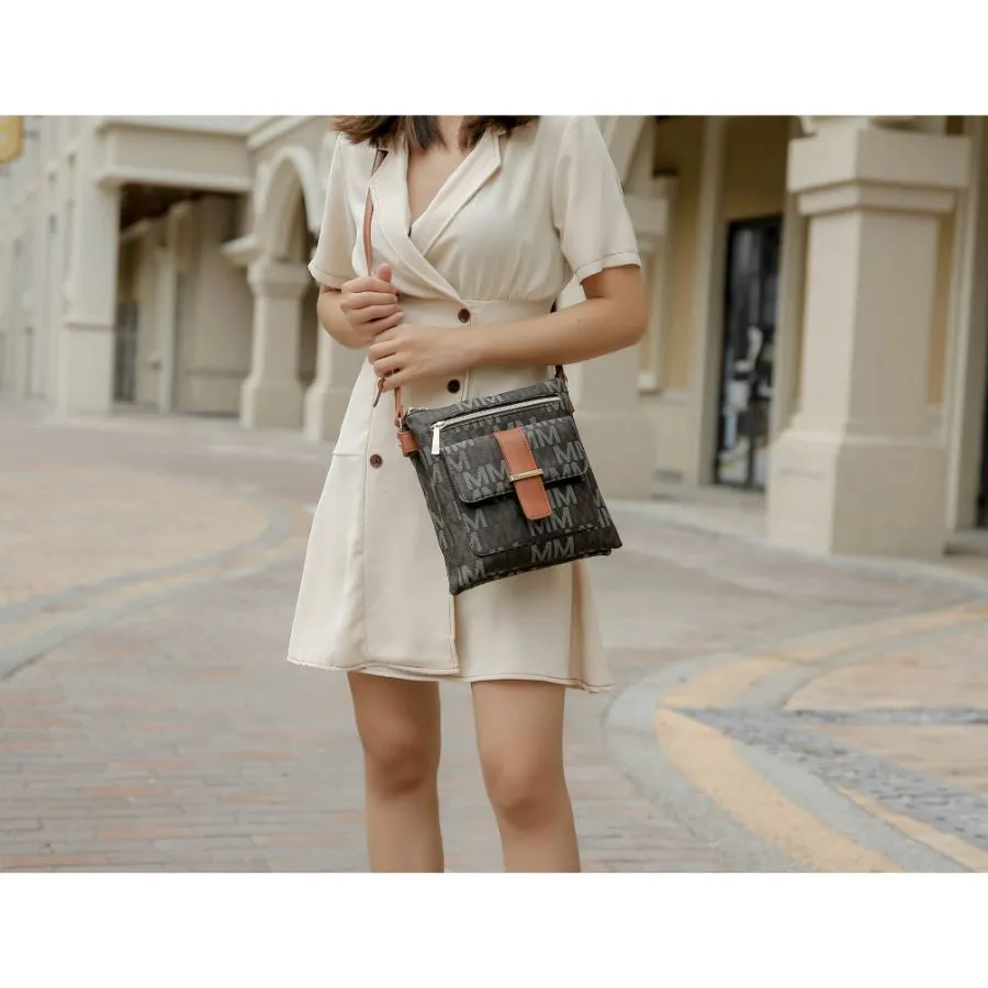Jeni Multi Compartment Crossbody Handbag