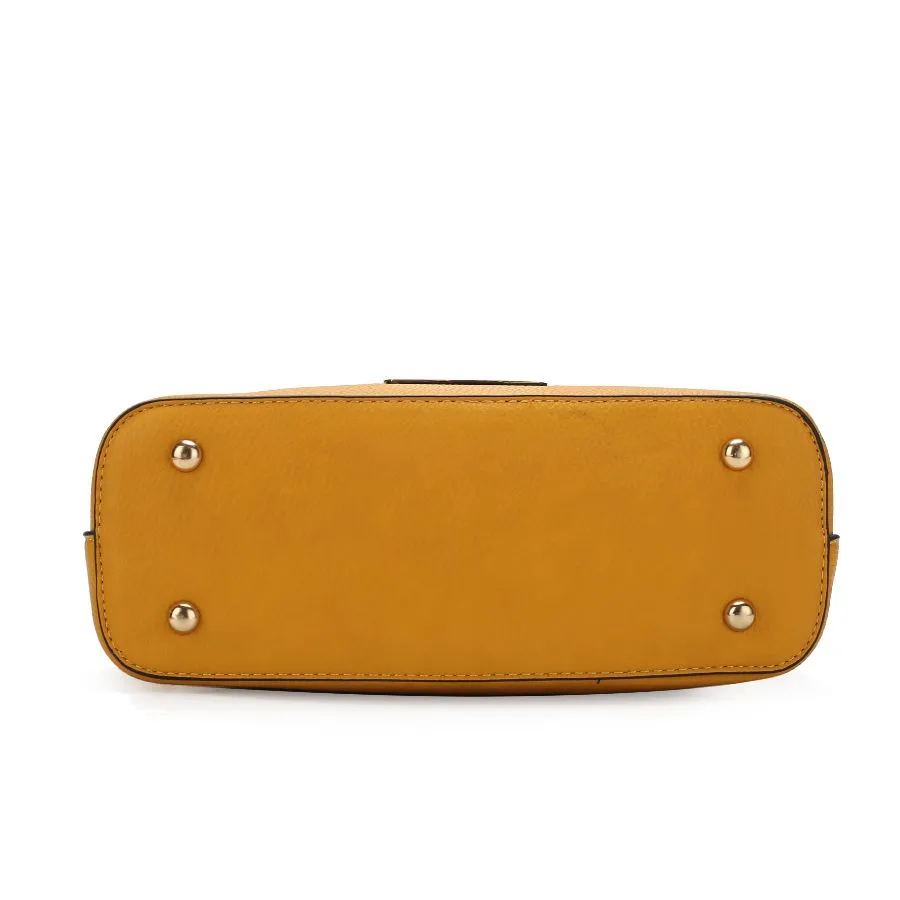 Karelyn Vegan Leather Crossbody Handbag