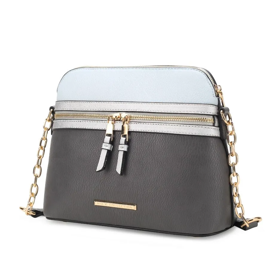 Karelyn Vegan Leather Crossbody Handbag