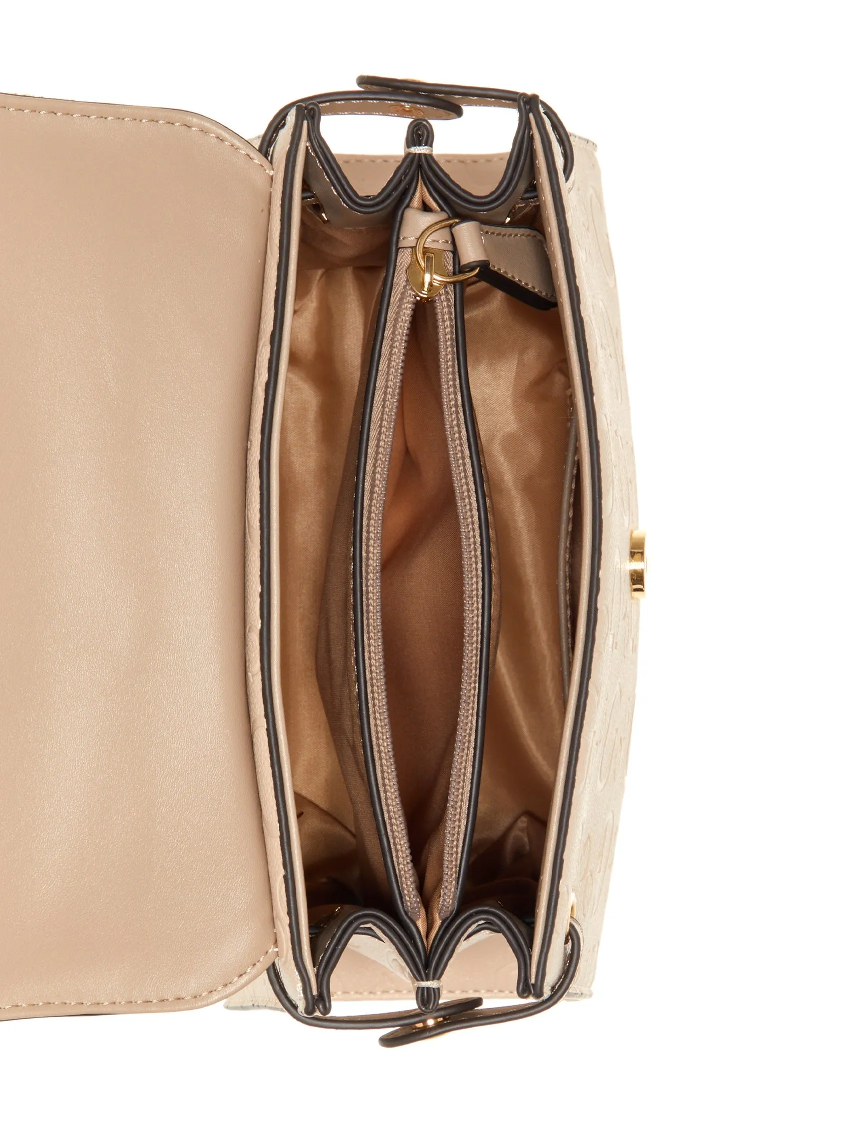 Kimball Top Handle Debossed Crossbody