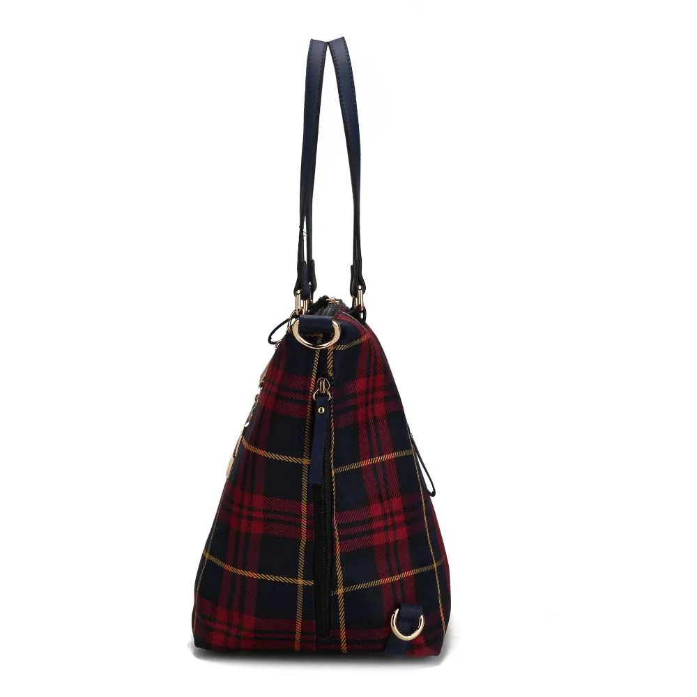 Layla Tote and Backpack for Women Multicomparment