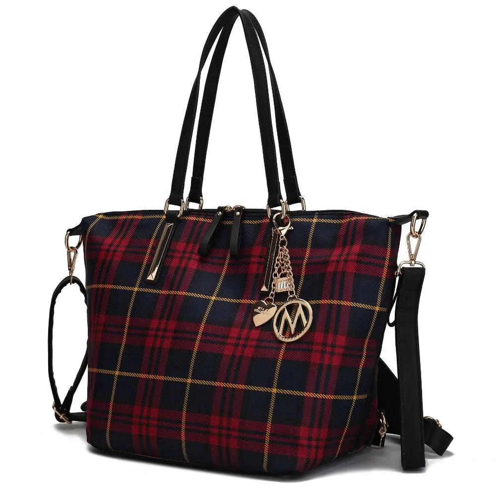 Layla Tote and Backpack for Women Multicomparment