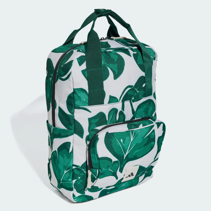 Leaf Print Backpack