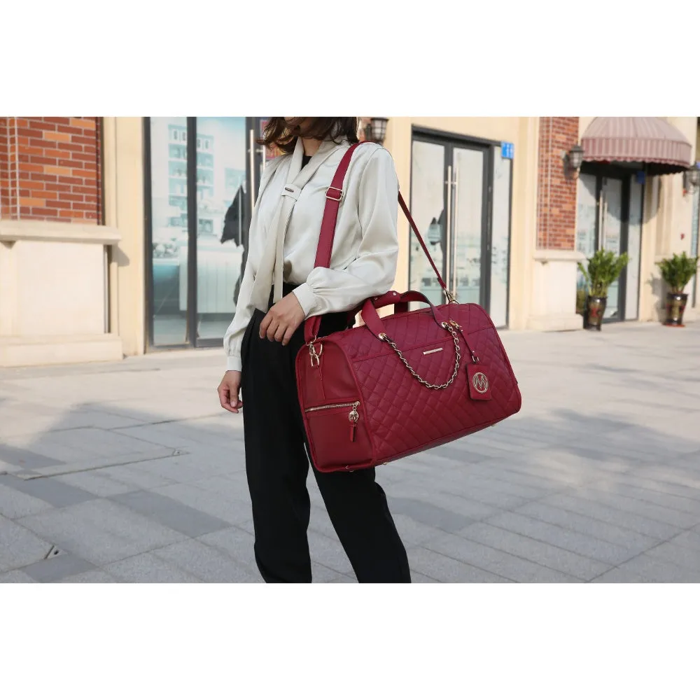 Lexie Vegan Leather Women’s Duffle