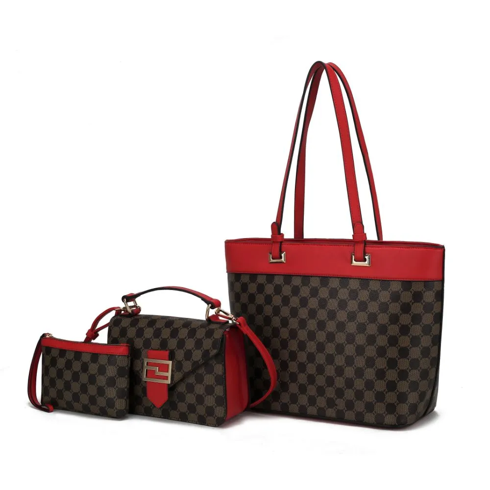 Libby Tote Bag - 3-piece set