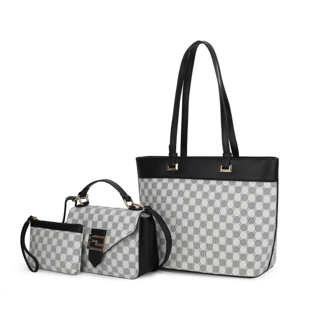 Libby Tote Bag - 3-piece set