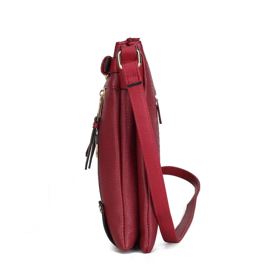 Lilian Vegan Leather Crossbody Handbag