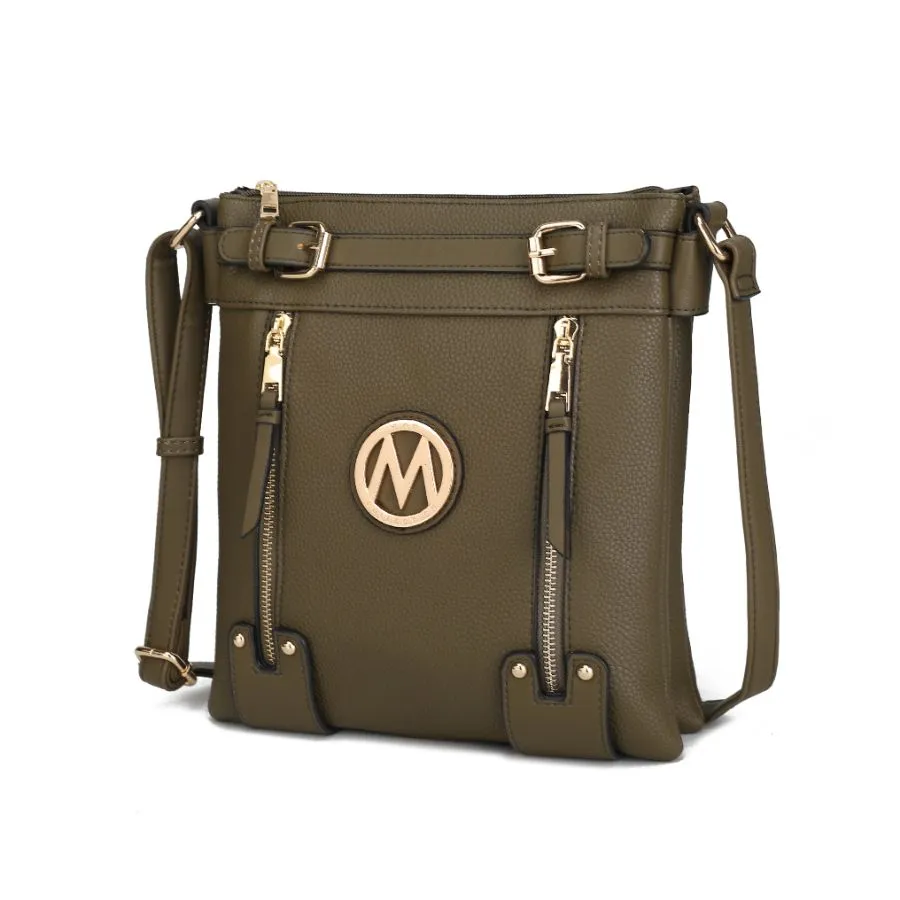Lilian Vegan Leather Crossbody Handbag