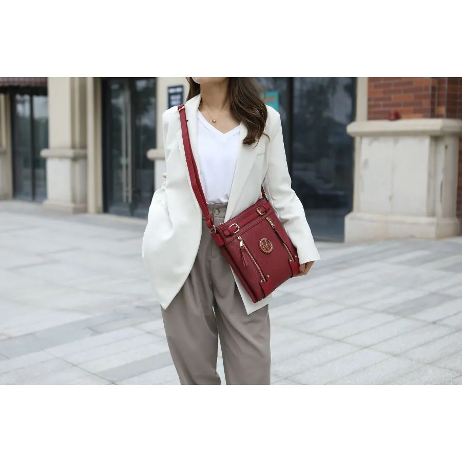 Lilian Vegan Leather Crossbody Handbag