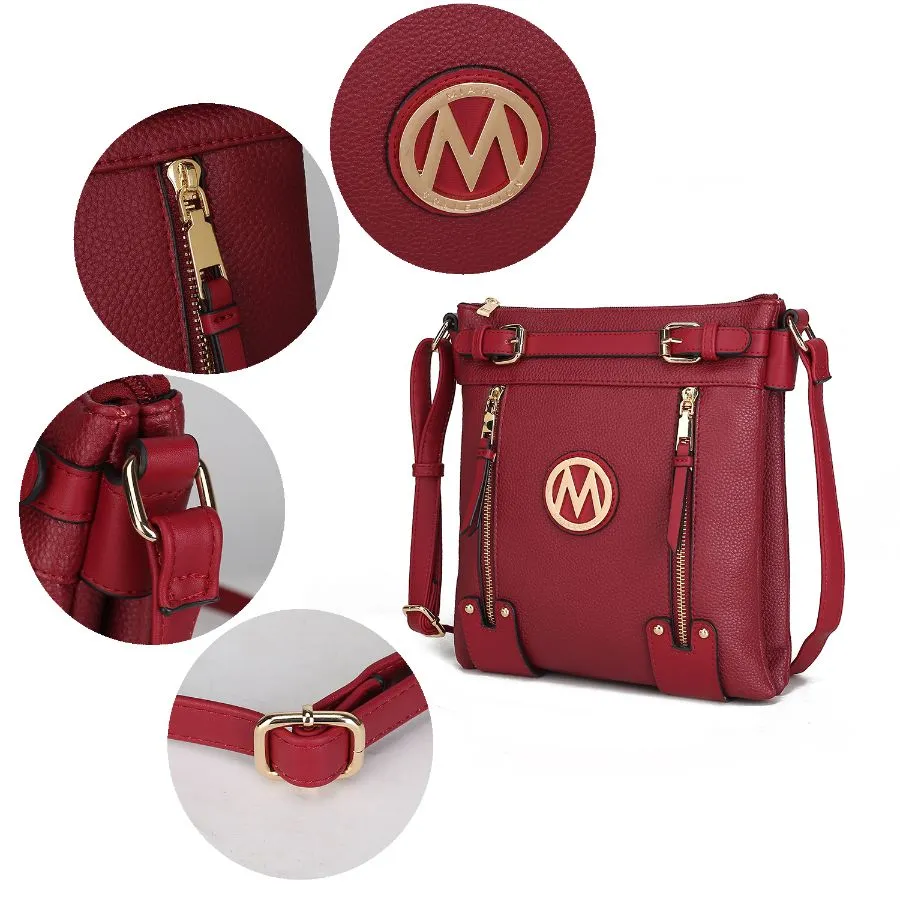 Lilian Vegan Leather Crossbody Handbag