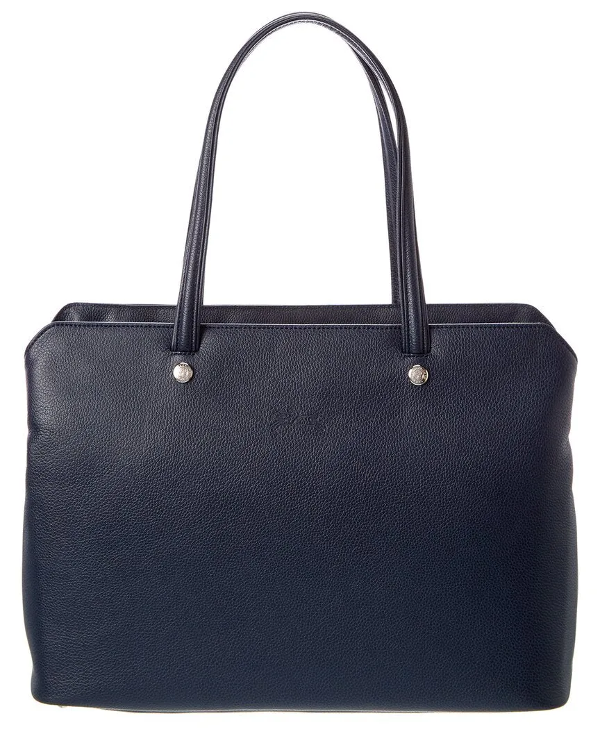 Longchamp Le Foulonne Leather Tote