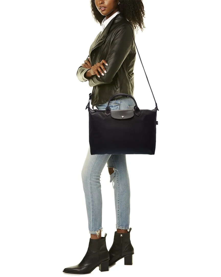 Longchamp Le Pliage Energy Canvas Short Handle Tote