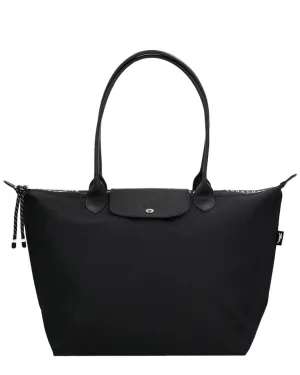 Longchamp Le Pliage Energy Large Canvas & Leather Tote