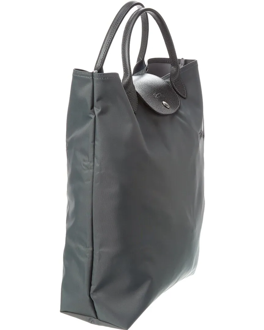 Longchamp Le Pliage Green Medium Canvas Tote