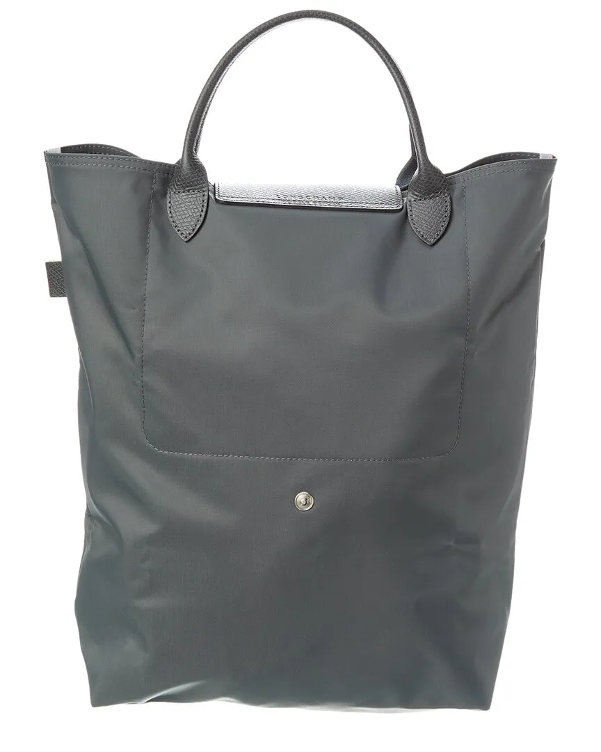 Longchamp Le Pliage Green Medium Canvas Tote